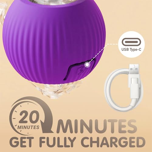 Rocfish Durable Interactive Cat Toys for Indoor Cats (Purple, 01) - color: purple01, size: 01
