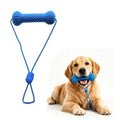 Dog Chew Toys, Durable Interactive Dog Toys with Rope, Enrichment Chew Toy for Small, Medium and Large Dogs, Indoor Outdoor Toy for Stress Relief and Boredom Busting