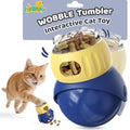 Interactive Cat Toy for Indoor Cats Treat Puzzle Feeder Dispenser