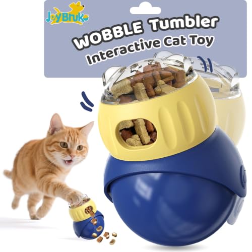 Interactive Cat Toy for Indoor Cats Treat Puzzle Feeder Dispenser