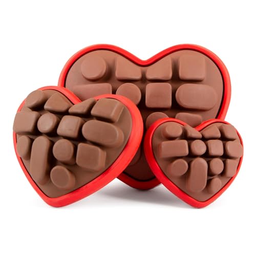 Jeffers Pet Natural Rubber Dog Chew Toy – Chocolate Heart Shape, Medium – Vanilla Scent, Durable, Non-Toxic, Dishwasher Safe, Interactive Fetch & Tug Toy - Perfect for Play, Training at Home - color: Brown, size: Medium