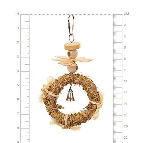 Prevue Pet Products Crown Bird Toy Natural Sound & Movement Activity Toy