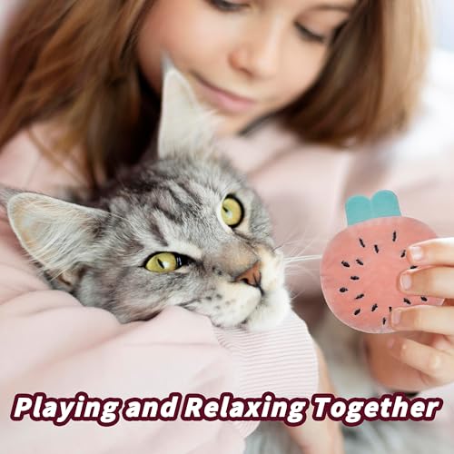 Soft Cat Cone Collar, Cute Cats Recovery Collar Suitable for Cats - color: Colour-Fruit