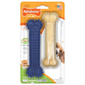 Nylabone Flexi Chew Original Bone & Textured Bone Dog Chew Toys, 2 Count - size: Medium