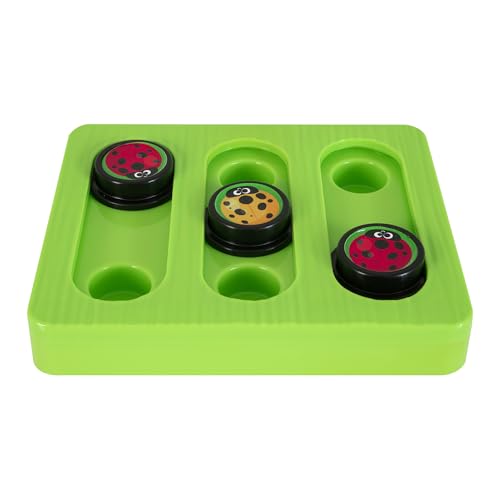 Mad Cat Battin' at Bugs Puzzle, Treat and Food Puzzle, Provides Mental Stimulation, Slow Feeding, for Cats of All Ages