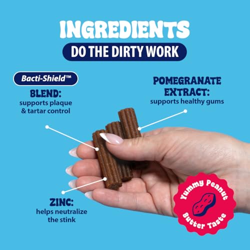 Dental Fresh Dental Sticks for Extra Small Dogs up to 10 lb, 64 Count - style: X-Small Dogs