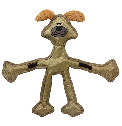Multipet Skele Dog Rope - Nylon Tug of War Toy - size: 15", style: Dog