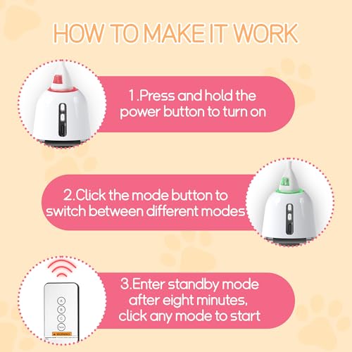Automatic Door Hanging Cat Toy - Rechargeable Electric Feather Teaser Remote Control, 4 Replaceable Feathers, Interactive Exercise Toy for Indoor Cats & Kittens (White) - color: white