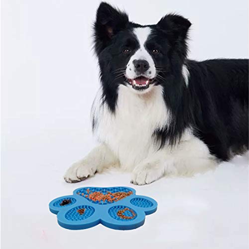 Dog Lick Pad, Dog Washing Distraction Device, Slow Eating Cute Mat with Super Suction for Pet Licking Peanut Butter, Bathing, Grooming Training (Green) - color: Green
