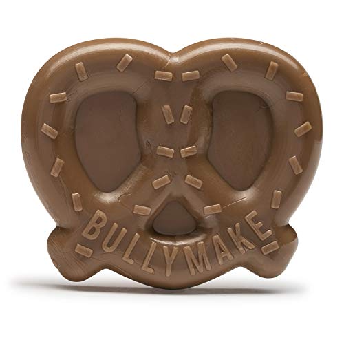 BULLYMAKE Tough Chew Pretzel Dog Toy, Durable Nylon, Aggressive Chewers - style: Pretzel