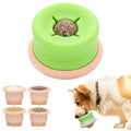 Puzzle Feeder Dog Puzzle Toys, Interactive Enrichment Dog Toys for Mental Stimulation, Slow Feeding, Treat Dispensing, and Freezable Fun to Keep Them Busy,Pink - color: Multicolour, size: Medium