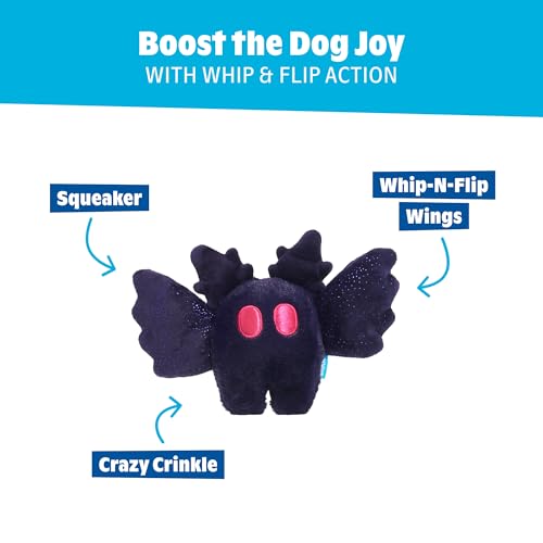 BarkBox Manny Mothman Dog Toy - Toy for Medium and Large Dogs - color: Manny Mothman, size: Large