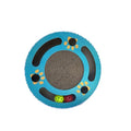 Round cat Scratching pad Modern Cats Scratcher Cardboard Interactive Toys for Indoor Cats with 2 Bell Balls and Kitten Tunnel