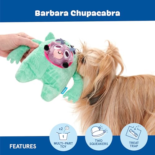BarkBox Barbara Chupacabara Dog Toy - Multi-Part - for Medium to Large Dogs - color: Barbara Chupacabra, size: Large