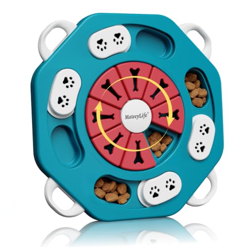 MateeyLife Dog Puzzle Toy for Smart Dogs, Puppy Enrichment Toys (L2, Blue) - color: L2, Blue