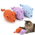 Cat Toys Mice, Catnip Toys Mouse for Indoor Cats, 3 Pcs - size: set2