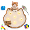 Dough Bowl Candle Co. Pet Odor Eliminator for Home - 10x10 Large Cat-Shaped Odor Absorber, 6 Wick Soy Wax Scented Candles, Pet Deodorizer Aromatherapy Candle with 70H Burn Time for Cat or Dog Smell - style: Cat Candle
