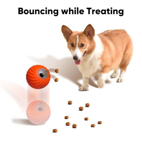 FUNNYDUCK Interactive Dog Toys, Treat Dispensing Dog Feeder Puzzle for Dogs - color: D