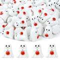 56 Pcs Halloween Mini Resin Ghosts Figurines Tiny Ghosts - style: Ghost Pumpkin Basket Style