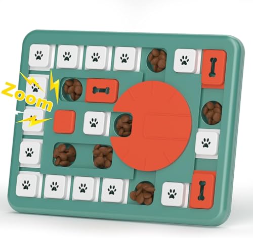 PETSTA Dog Puzzle Toys, Treat Dispensing Dog Enrichment Toys for IQ Training and Brain Stimulation, Interactive Mentally Stimulating Toys as Gifts for Puppies, Cats, Dogs (L-Level 4) - color: L-Level 4