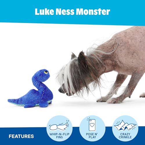 BarkBox Luke Ness Monster Dog Toy - Toy for Small Dogs - color: Luke Ness Monster, size: Small