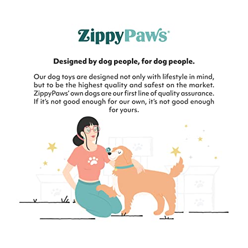 ZippyPaws Burrow Replacement Miniz Squeaky Toy for Enrichment - Unicorns - style: Unicorns (3-pack)
