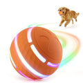 Interactive Dog Toys Ball - Smart Rolling Bouncing Ball with Colorful Lights, Chew Resistant Material, USB Rechargeable, 3 Play Modes Automatic Moving Ball for Small Medium Dogs