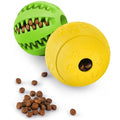 HIPPIH Dog Puzzle Toy 2 Pack, Interactive Dog Toys for Treat Dispensing - color: Green+Yellow
