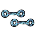 TUFFY® 2 Pack Ultimate TugOWar Ultra Durable Plush Dog Toy - color: 2PK Blue Camo TugOWar