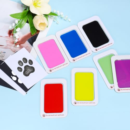 2 Set Paw Print Kit 5.7"x4.1" Paw Print Impression Gold - color: Gold