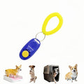 BUBBLE-FLY Dog Training Clicker with Wrist Strap, Effective Obedience Aid for Barking, Sit, Stay. Humane & Easy