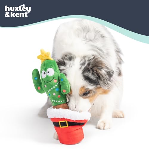 Huxley & Kent Seek 'n Treat Puzzle Dog Toy, Prickly & Bright Pawt - color: Prickly & Bright Pawt, size: One Size