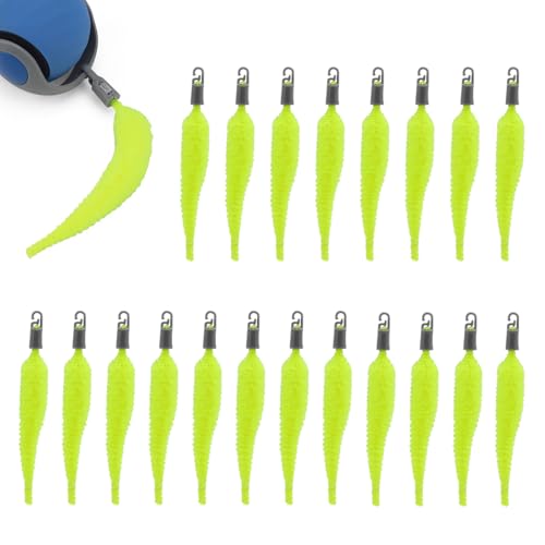 BOXOB 20pcs Cat Ball Replacement Tails, Automatic Moving Interactive Toy