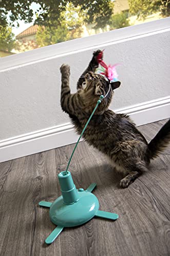 SmartyKat Electronic Motion/Moving Toys for Cats & Kittens, Battery Powered, Mimics Motion of Real Prey, Fun & Interactive Play - Multiple Styles - style: Loco Motion
