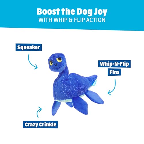 BarkBox Luke Ness Monster Dog Toy - Toy for Small Dogs - color: Luke Ness Monster, size: Small