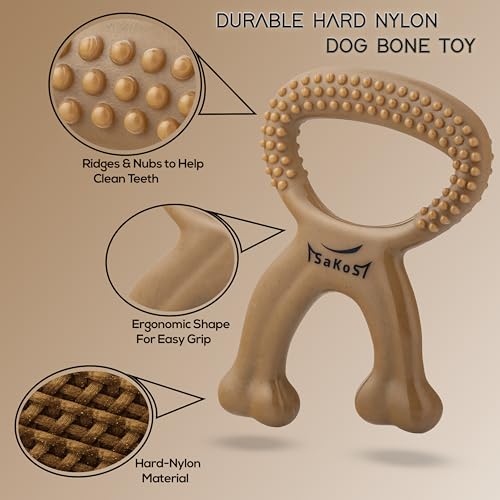 Chew Buddy Natural Rubber Dog Chew Toy for Medium & Large Dog