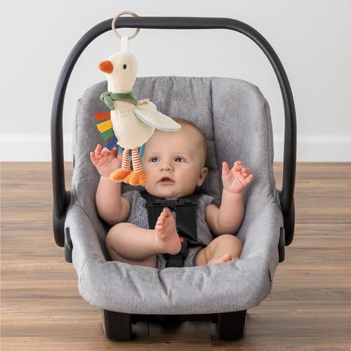 Itzy Ritzy Bitzy Traveler Baby Stroller & Car Seat Toy with Rattle (Goose) - color: Goose