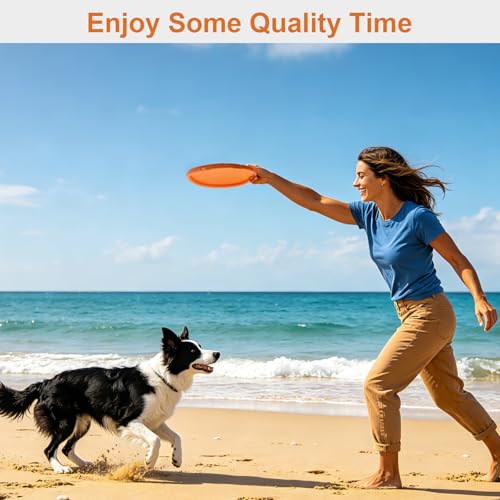 Dog Flying Disc for Medium Large Breeds - size: 1 Pack