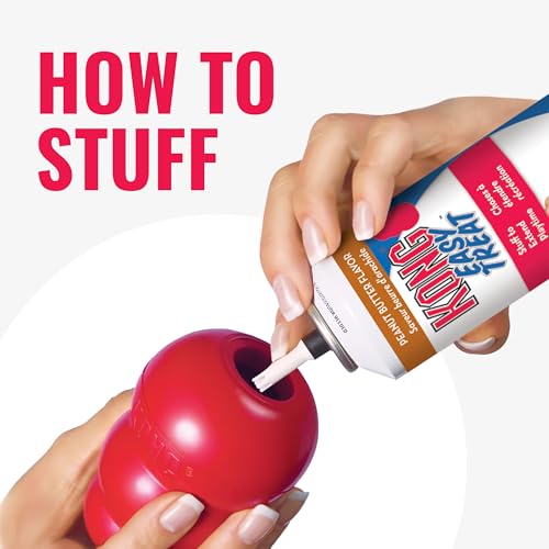 KONG Classic Stuffable Dog Toy, Natural Rubber Chew, for Extra Small Dogs - size: X-Small