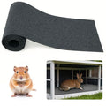 12" x 6.56' Rabbit Scratch Mat, Self Adhesive Bunny Pad, Dark Gray - color: Dark Gray, size: 12 Inch X 6.56 ft