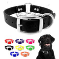 Regal Dog Products Waterproof Dog Collar, Nickel Double Buckle, Large Black - color: Black, size: Large
