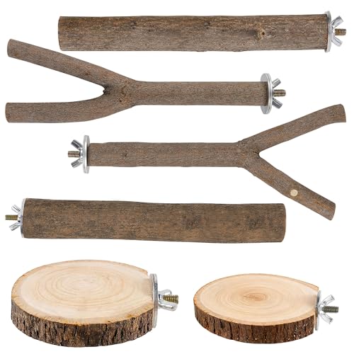 6 PCS Bird Perch Set