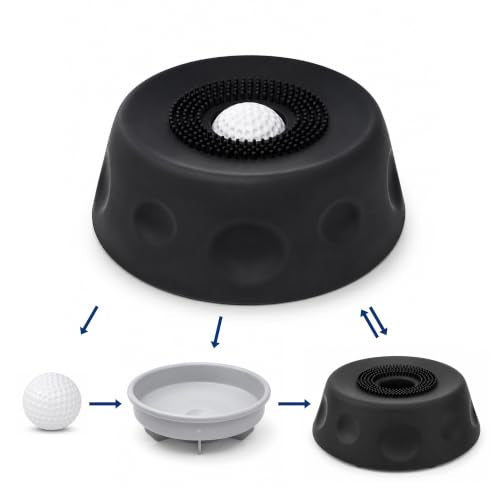 Rolling Ball Slow Feeder Dog Lick Bowl, Interactive Anti-Choking Licking Bowl (Black)