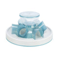 TRIXIE Tunnel Slow Feeder for Cats and Dogs, Interactive Cat Toy, Pet Food Dispenser, Treat Dispenser - size: 8.5 x 7