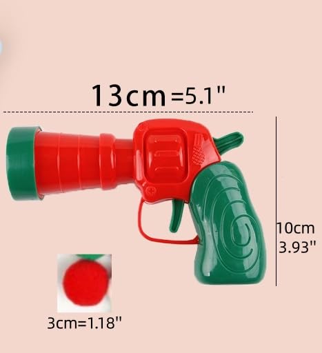 Interactive Cat Launcher Toys Cats Pom Pom Ball Shooter Set with 50 Balls