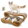 Cat Scratcher, 2 in 1 Cardboard Cat Scratchers for Indoor Cats Scratch Pad - size: 87CM