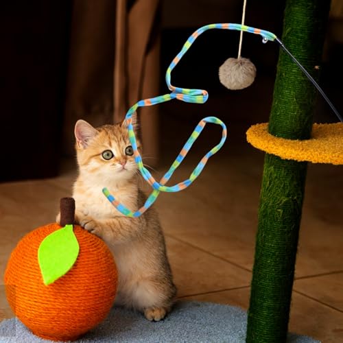 Cat Wand Toys Interactive Kitten Toys-3 Packs - size: 3 PCS