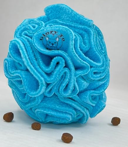 Glory To Dog Puppy/Small Breed Snuffle Dog Puzzle Ball Toy Blue Extra Small - color: Blue, size: Extra Small
