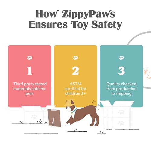 ZippyPaws Skinny Peltz No Stuffing Dog Toy Pack to Keep Them Busy - 18" - style: Desert Snakes - Large (3-pack)