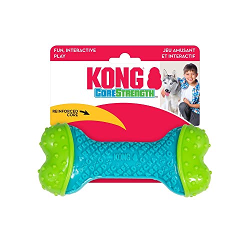 KONG CoreStrength Bone, Multi-Layered Dental Toy, for Medium/Large Dogs - size: Medium, style: Bone